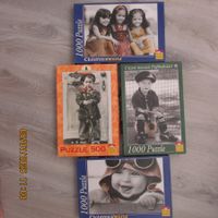 4 Puzzle Kinder 1000 Teile und 500 Teile