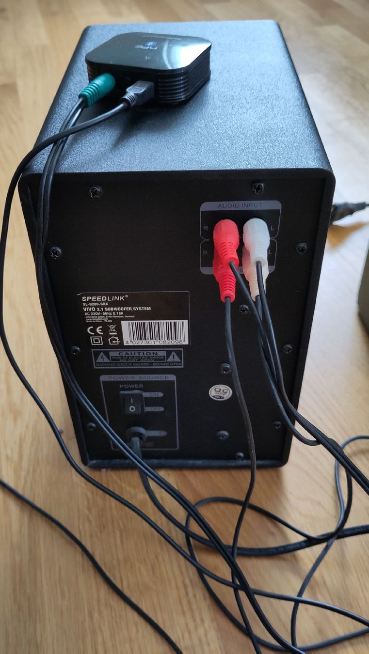 Lautsprecher: Soundanlage Speedlink (inkl. Bluetooth) – Gebraucht aus Luzern von _Simioni_ 2