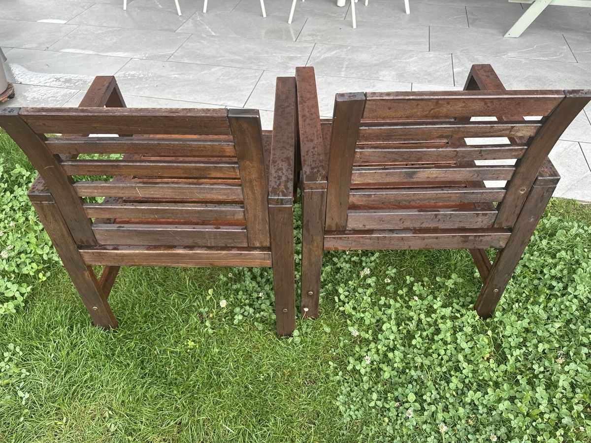 Ikea Sedie: Äpplarö 2er Set Gartenstühle – Usato da Bremgarten AG venduto da cam_fab 3
