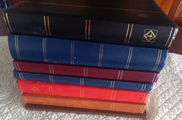 Lots de classeurs vides pour timbres