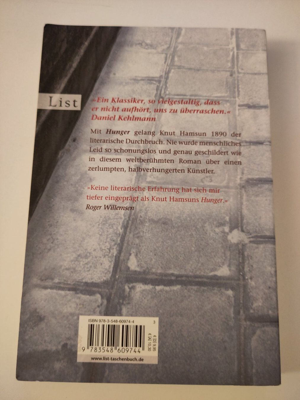 Libri: Hunger - Knut Hamsun – Usato da Bülach venduto da Tiefschlaflos 1