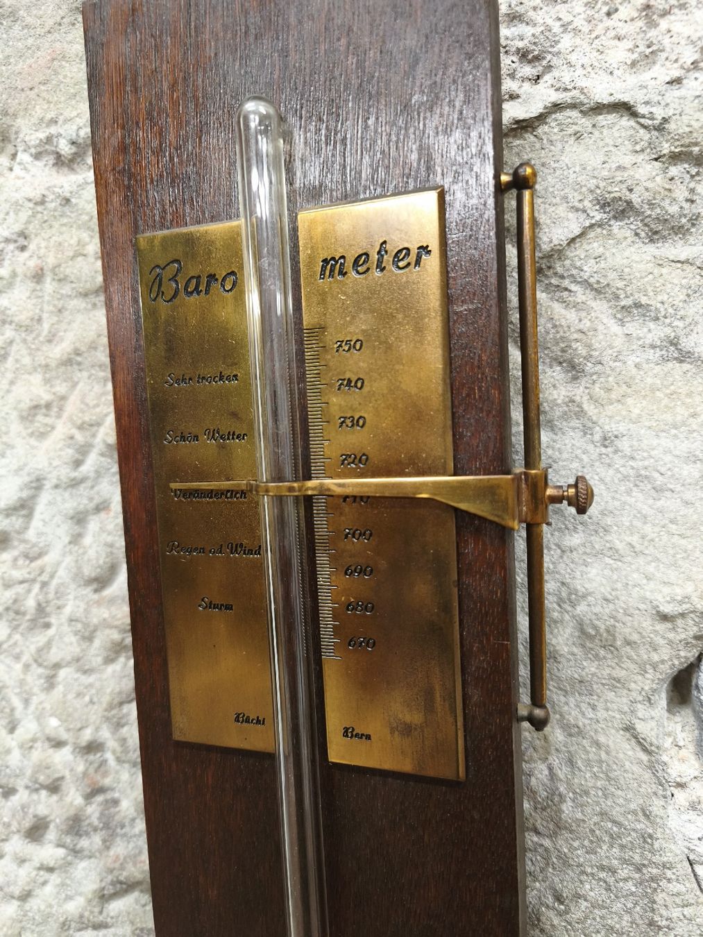Altri elettrodomestici e apparecchi d’epoca: Quecksilber Stationsbarometer  / Barometer – Difettoso da Bern venduto da Xtralite 6