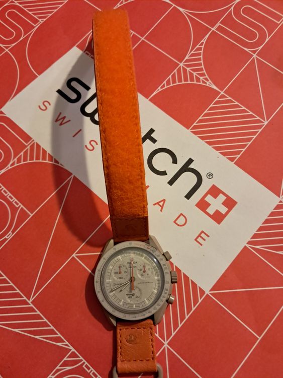 Swatch Orologi: Swatch x Omega Moonswatch Mission to Jupiter (Ostrich) – Nuovo e nell'imballaggio originale da Niederhasli venduto da zvb_fgn2 4