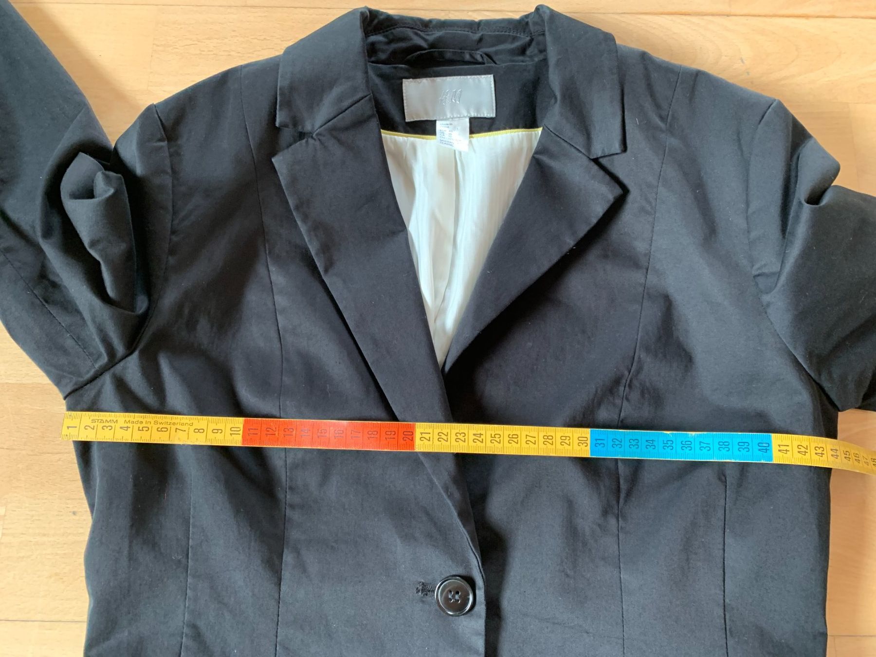 H&M Jacken: H&M Damen Blazer, Gr. 40, Schwarz – Gebraucht aus Worb von farben20zauber 4