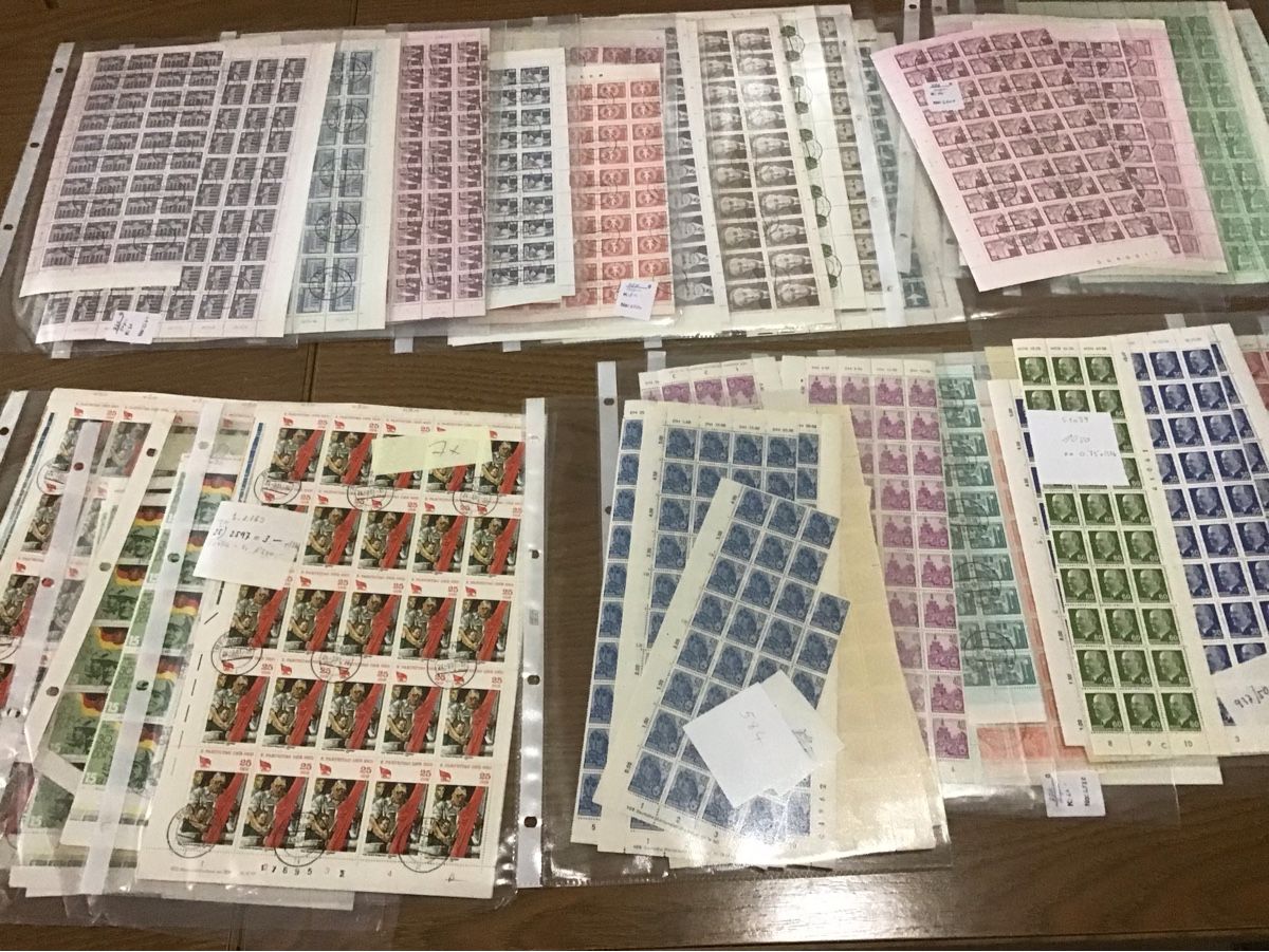 Tutti i francobolli: Grosse DDR Briefmarkensammlung.  – Usato da Wyssachen venduto da Hahe89 9