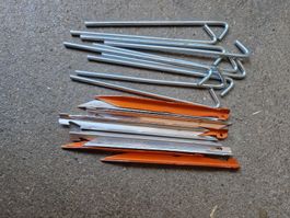 Campingzelt Herringe Metall und Aluminium neu und gebraucht 