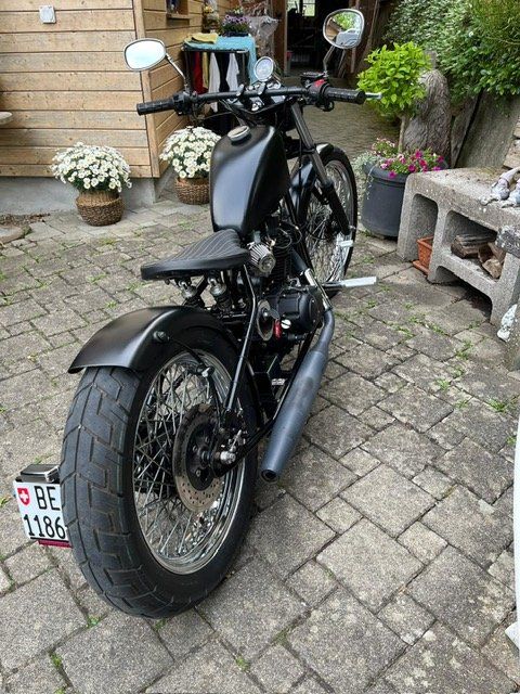Chopper: Motorrad Chopperumbau Schwarz Neuzustand – Usato da HELGISRIED ROHRBACH venduto da TMS13 2