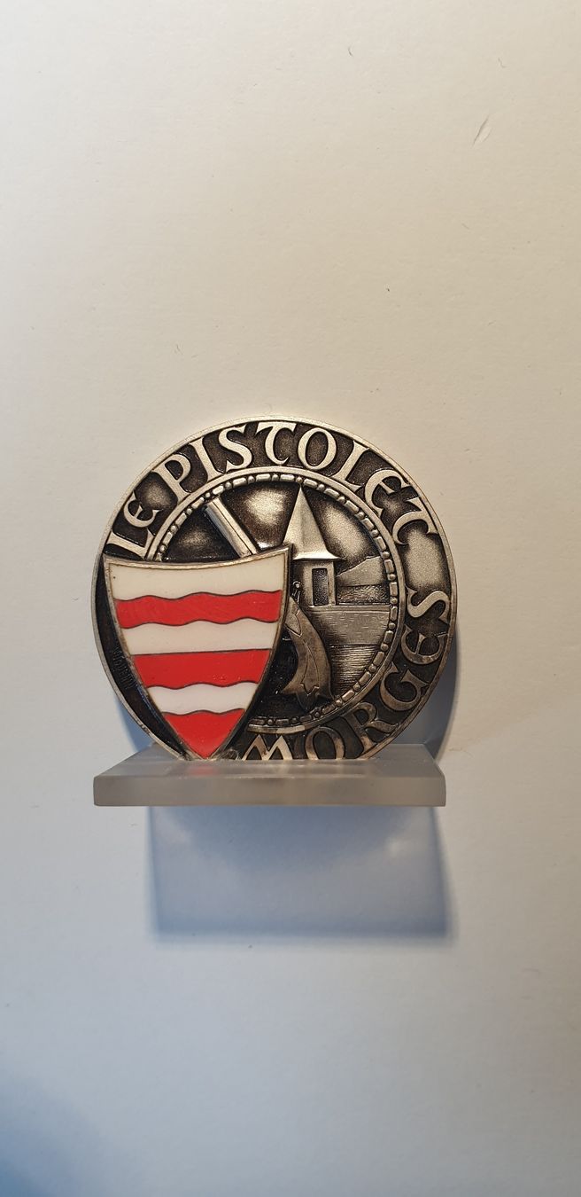 Medaillen: Le Pistolet Morges médaille – Gebraucht aus St-Sulpice VD von Miwix