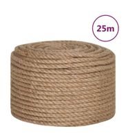 vidaXL Juteseil 25 m Länge 12 mm Stärke