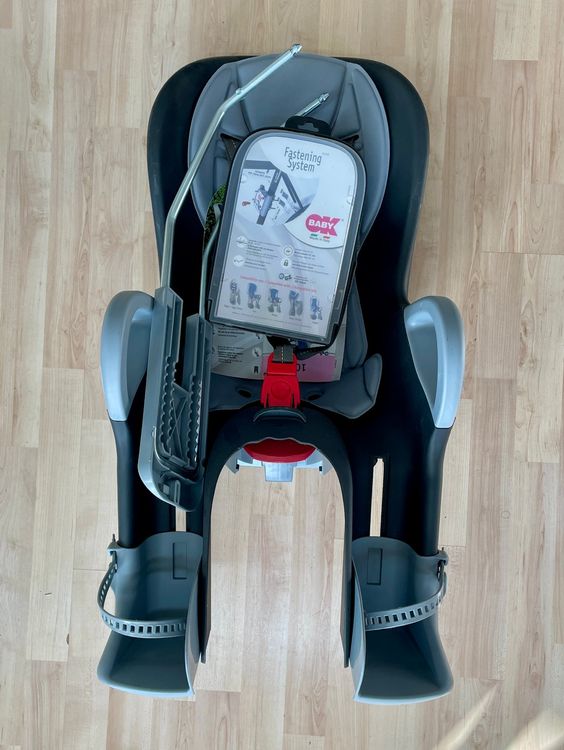 Siège Vélo Enfant Burley Dash FM Noir/gris - Fixation Cadre - Bon état