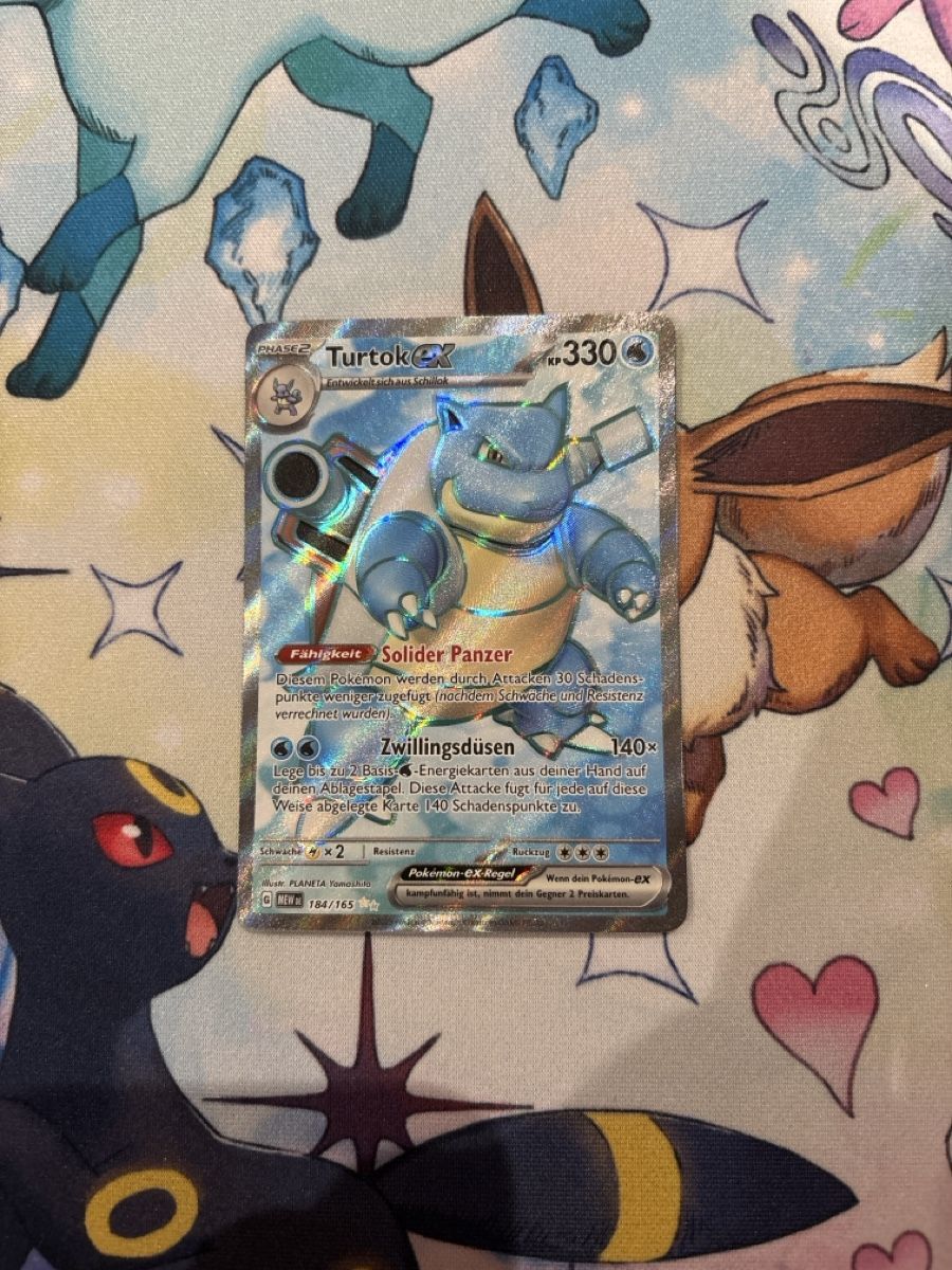 Pokémon Sammelbilder & Trading cards: Turtok MEW 184/165 – Neu (gemäss Beschreibung) aus Reinach BL von oli_nbx7