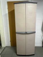 Geräteschrank Kunststoff beige/grau gebraucht