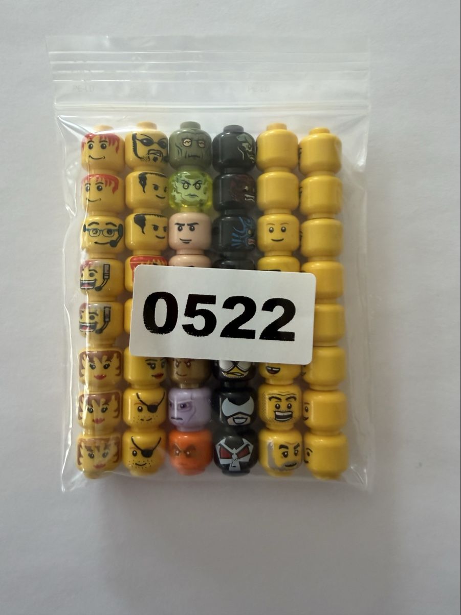 Lego Spielzeuge: Lego Minifiguren Köpfe, Mix, 48 Stück  – Gebraucht aus Rheinfelden von zim_2hqc 1