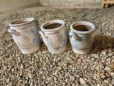 Töpfe: 3 Keramik Töpfe mit Henkeln Vintage 3 Stück – Neu (gemäss Beschreibung) aus Frauenfeld von Irene.Schuppli