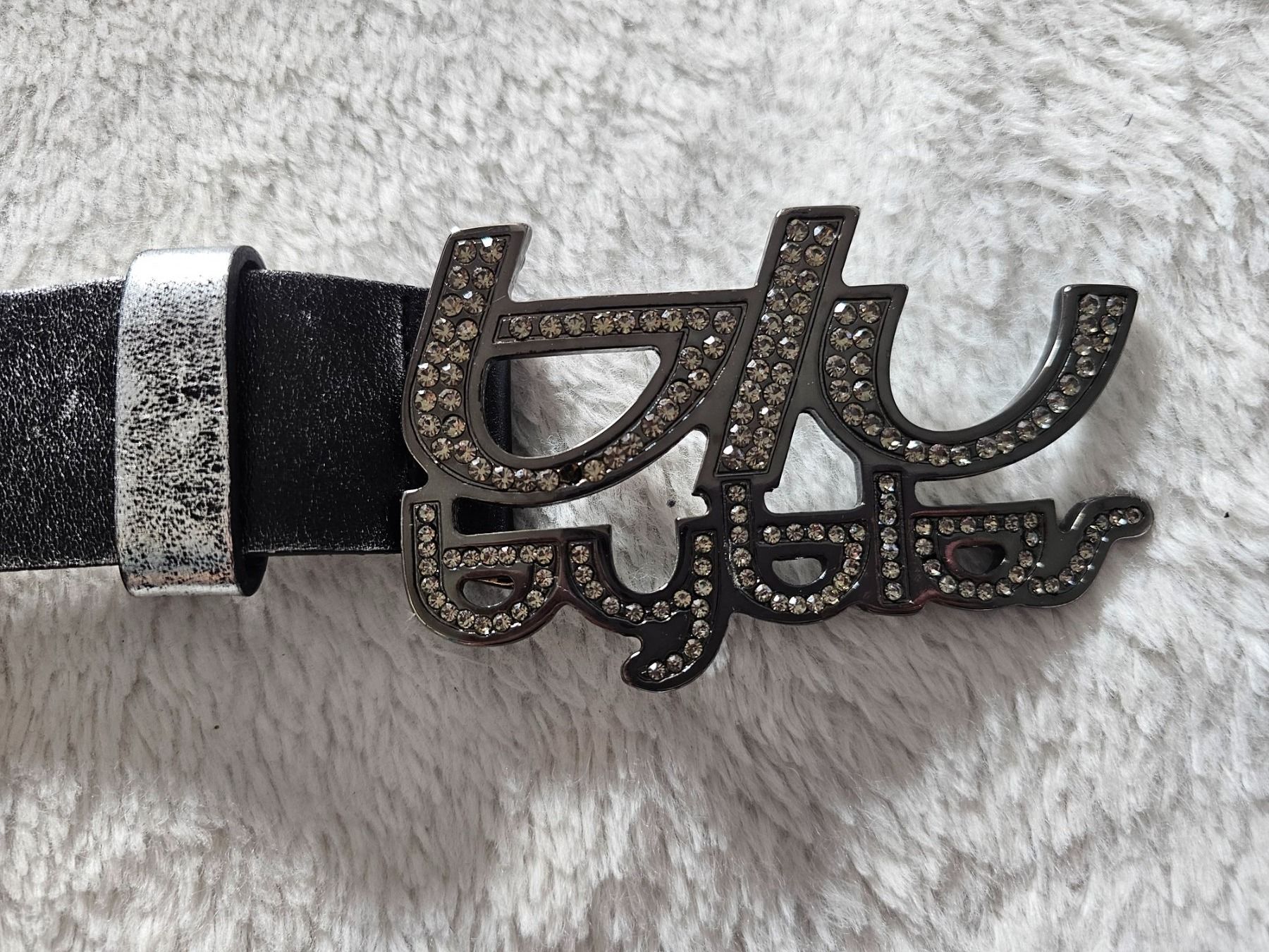 Cinture: Ceinture Byblos noire avec strass – Usato da lausanne venduto da mariamimib