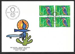 Sonderbrief S. 616 Luzern Pro Natura 25.6.-2.7.1966