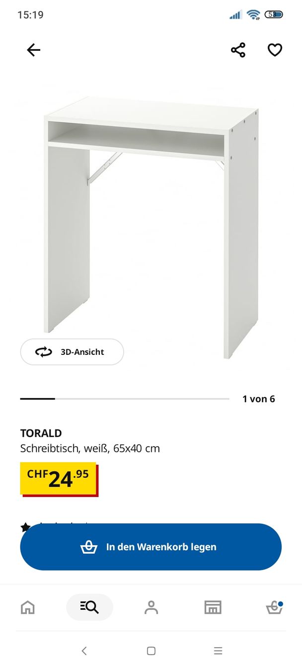 Ikea Set di tavolo e panche: Schreibtisch und Bürostuhl – Usato da Oberburg venduto da SperiSperu