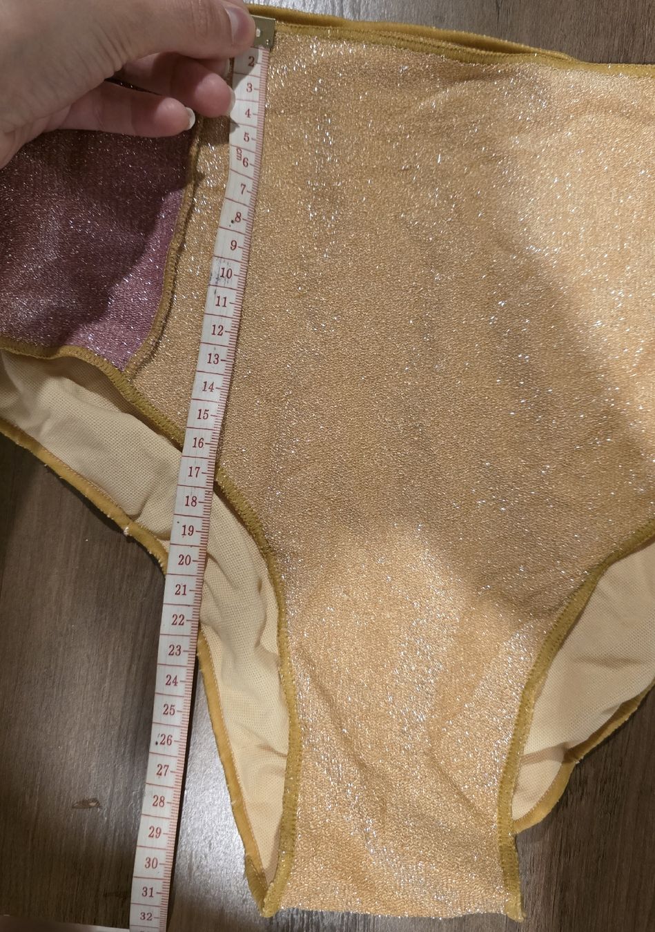 Costumi da bagno & Bikini: Bikini size L imitation Oseree patchwork vintage highwaist – Nuovo e nell'imballaggio originale da La Sarraz venduto da lupintoro 2