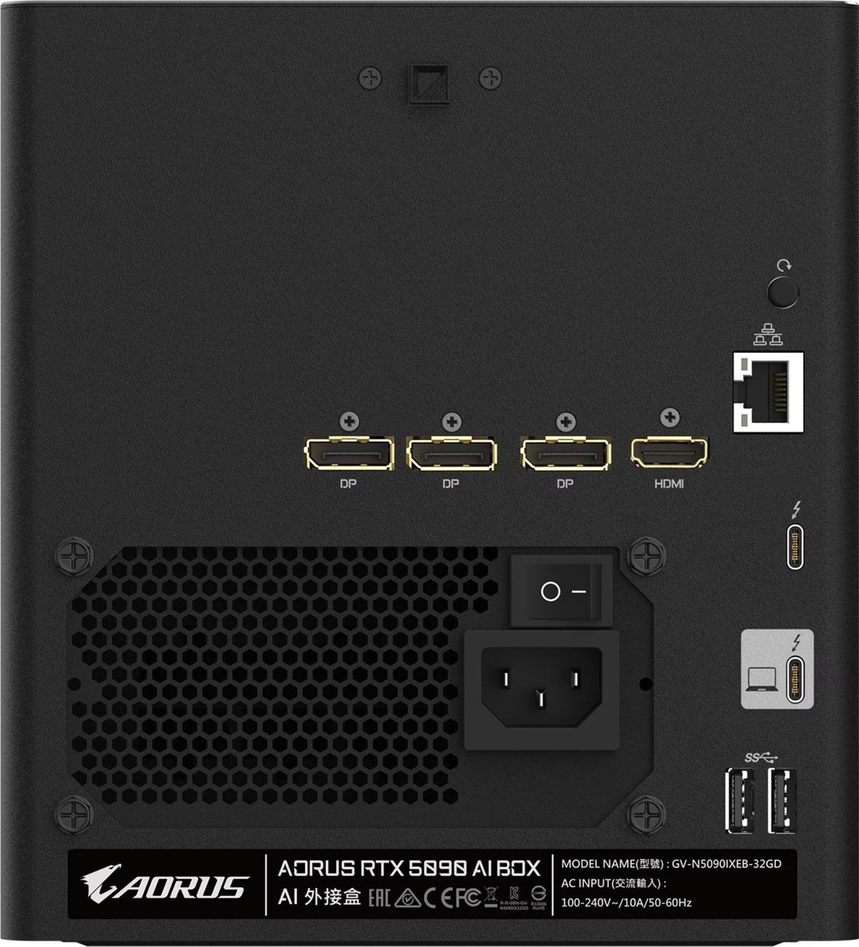 Nvidia Schede grafiche: Gigabyte AORUS RTX 5090 AI BOX – Nuovo e nell'imballaggio originale da Wettingen venduto da Schabernack_sam 4