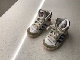 Adidas Sneaker Ortholite weiss orange violett Gr. 23