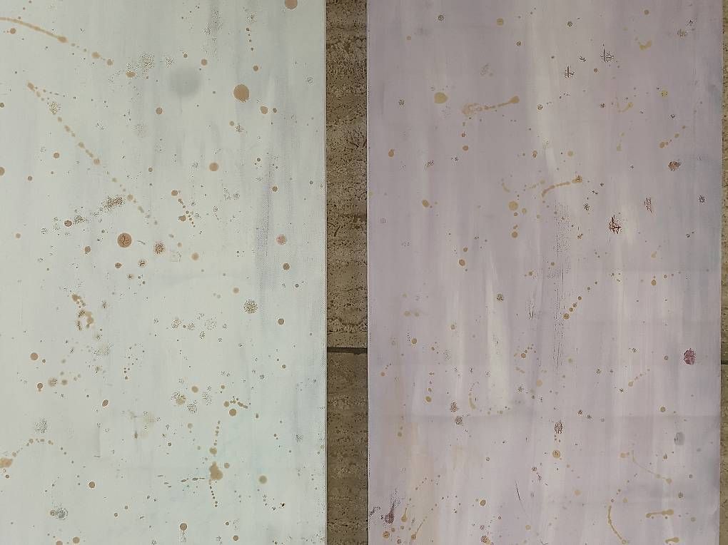 Pareti & Soffitti: 3 Leinwände Hochformat 30 x 59,5 cm – Usato da Oetwil an der Limmat venduto da Prinzaessli123 3