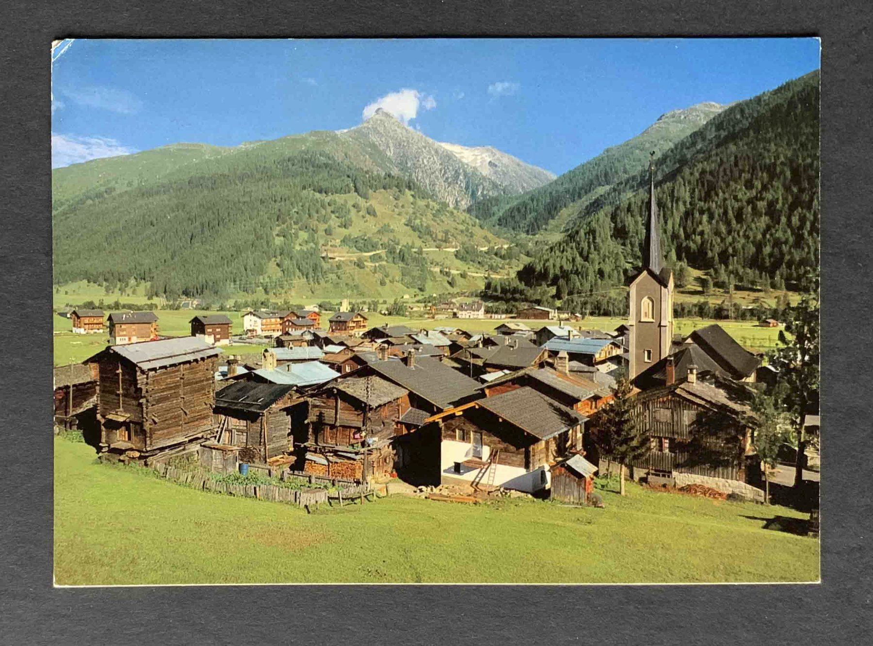 Ansichtskarten: AK Ulrichen Nufenenpass Strasse – Gebraucht aus Goldau von artelier1