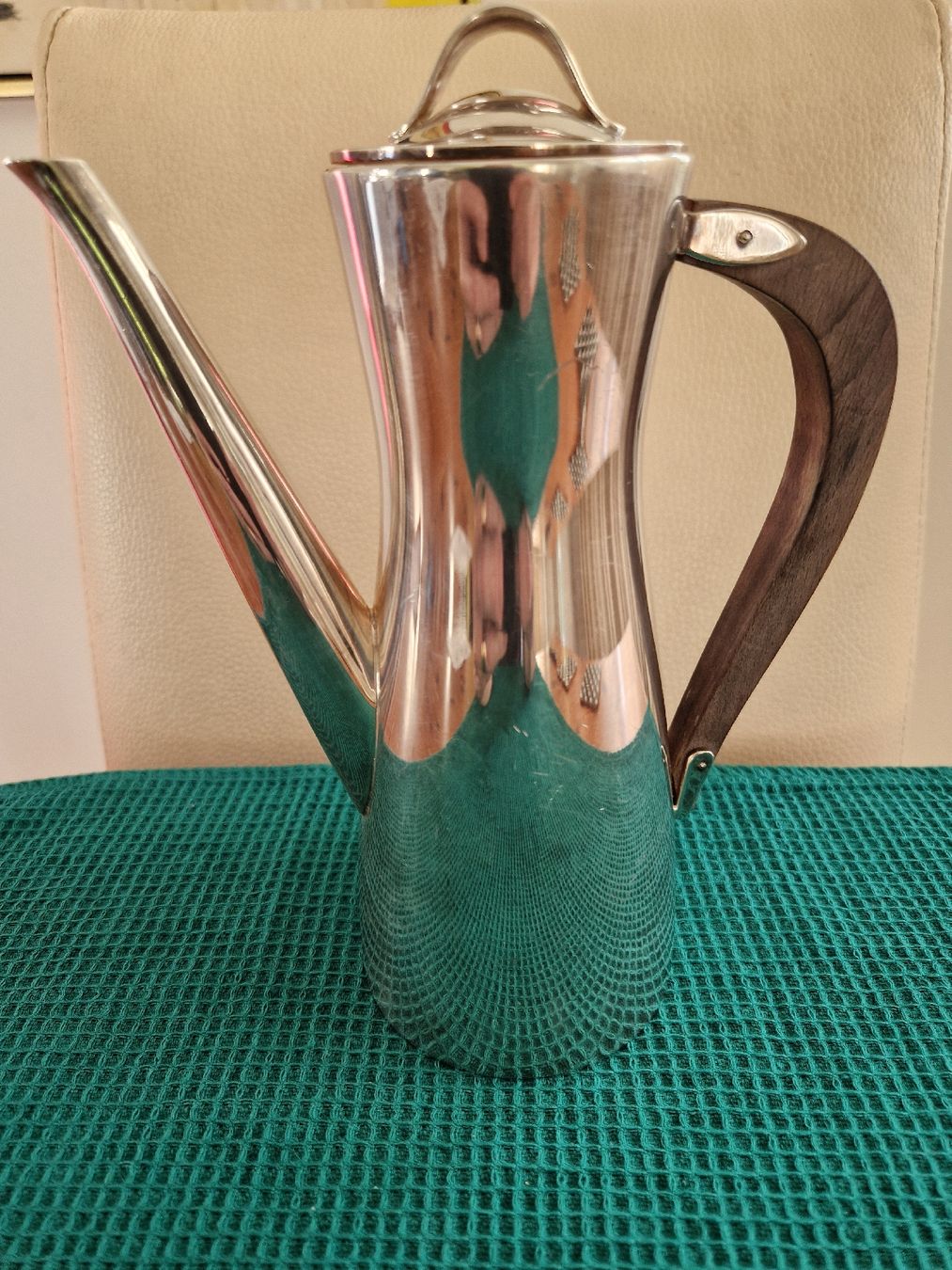 Teiere: Art Deco Kaffekrug Alpaka – Usato da Fislisbach venduto da mka_km8f