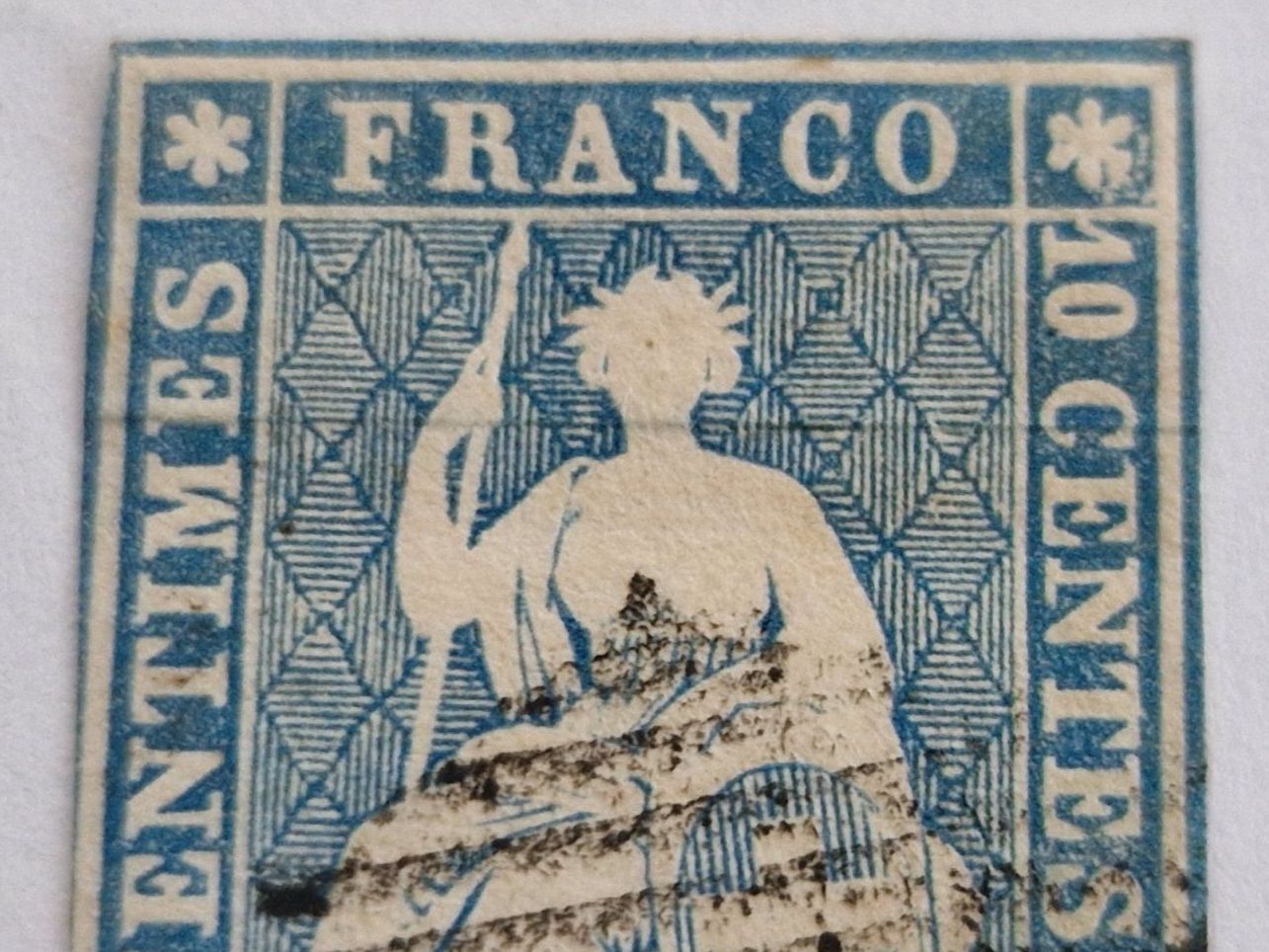 Tutti i francobolli: Strubel 23A, ab 1.- – Usato da Burgdorf venduto da Glossy01 1