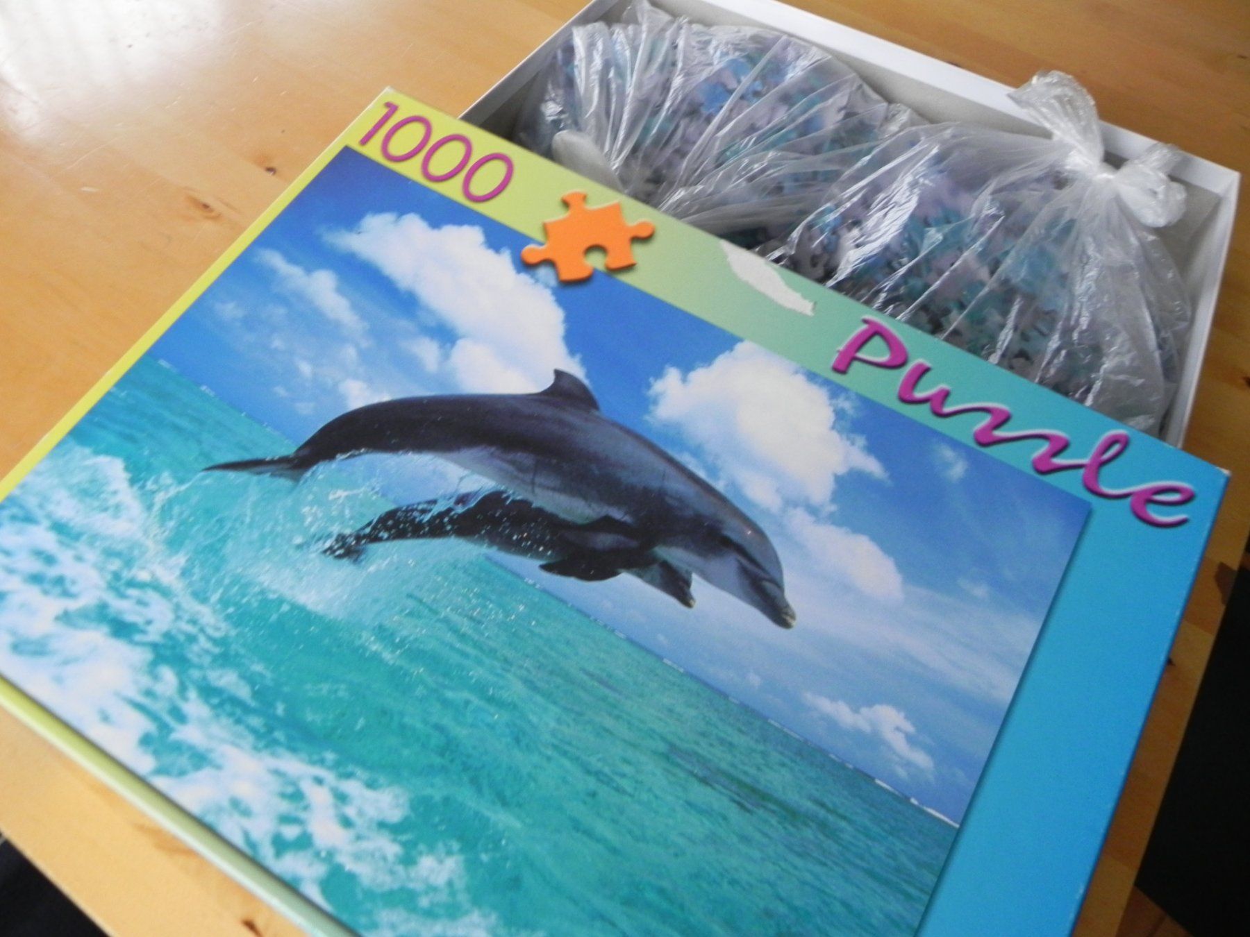 Puzzle: Puzzle Delfin 1000 Teile springende Delfine – Usato da Stallikon venduto da pcerny16 7