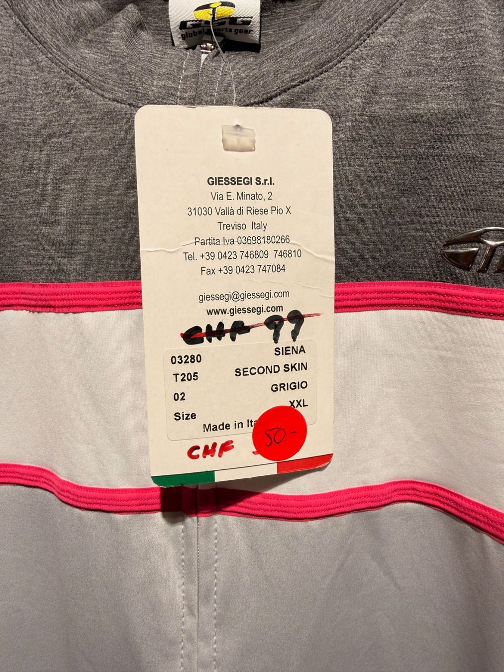 Canottiere & Pantaloni: Giessegi Siena Gr.XXL – Nuovo (secondo la descrizione) da Lauterbrunnen venduto da Imboden-Bike 2