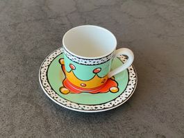 Espressotasse Möbel Pfister 1996 Froschkönig KAHLA