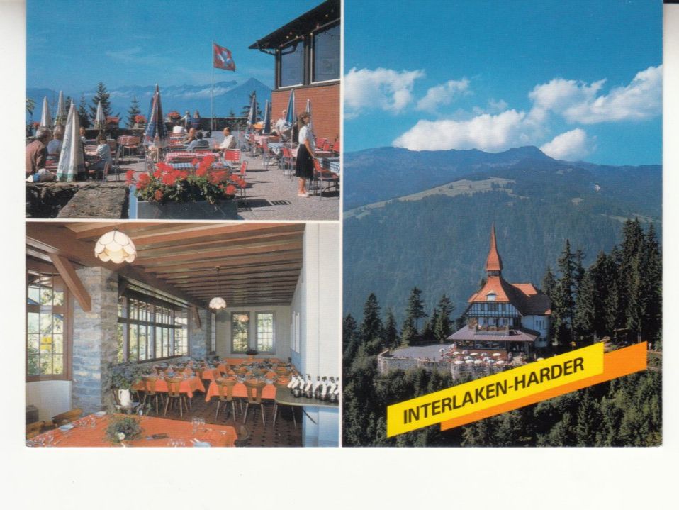 Cartes postales: Interlaken Harder ca. 1970 – D'occasion à Bürglen TG par StampGraf