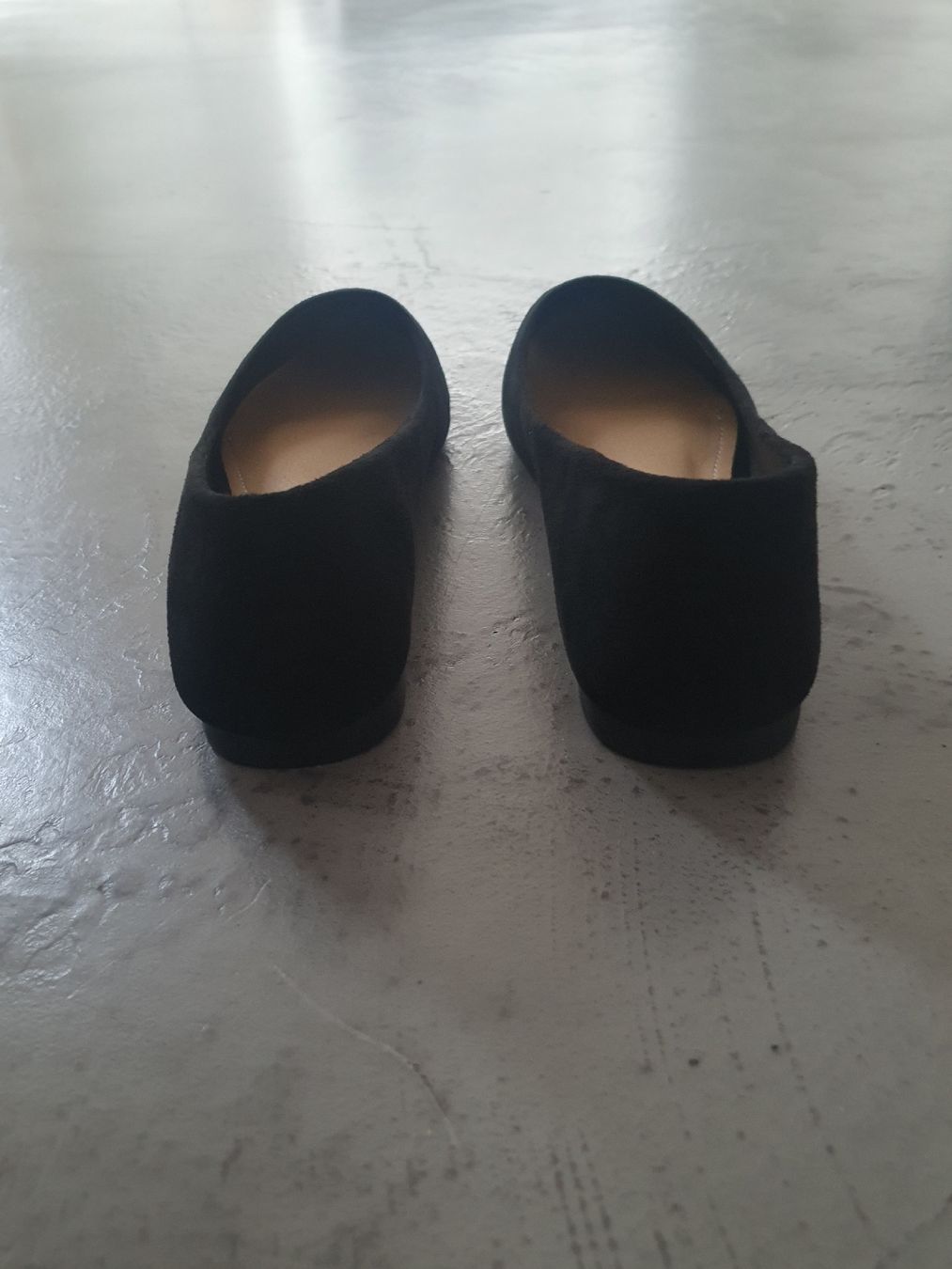 Scarpe da donna: Schwarze Ballerinas Gr. 39, Wildlederoptik – Nuovo e nell'imballaggio originale da Steinach venduto da Xamax18 3