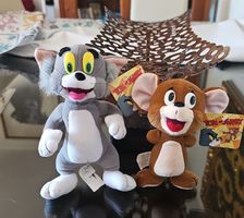 Duo inséparable Tom et Jerry - Peluches vintage 🐱🐭