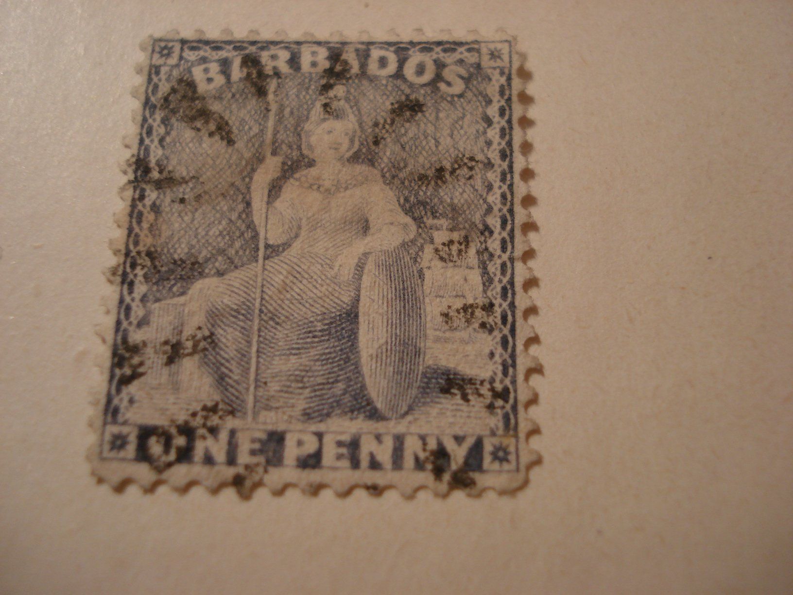Tutti i francobolli: Antike Briefmarke Barbados, o – Usato da Niederwil AG venduto da morostahu