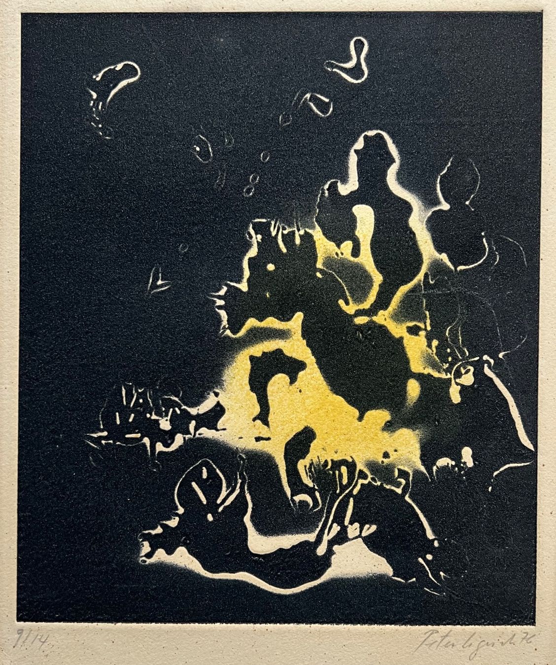 Grafica & Litografie: Peter Sigrist, handsigniert – Usato da Rain venduto da Pic-Ass 1