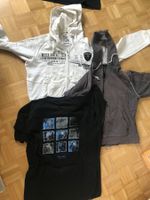2 Sweatshirts und T-Shirt