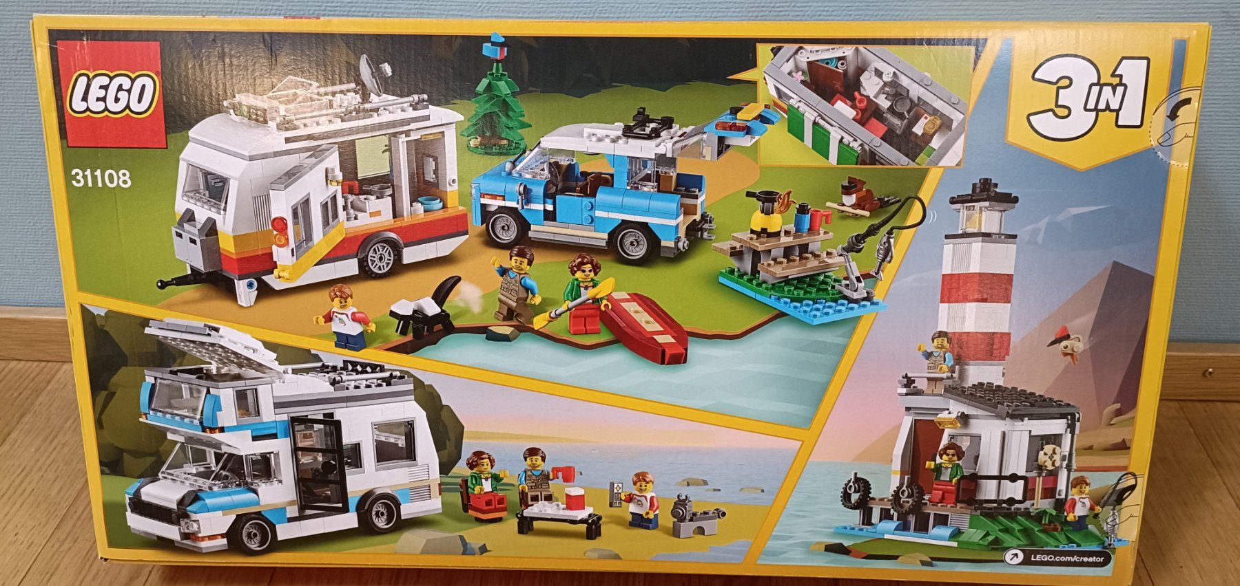 Lego Kit di costruzioni: Lego 31108 Campingurlaub – Nuovo e nell'imballaggio originale da Werthenstein venduto da Luzernerdeal 1