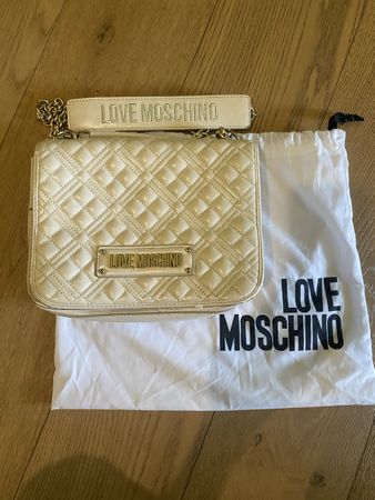 Love Moschino Handtasche beige