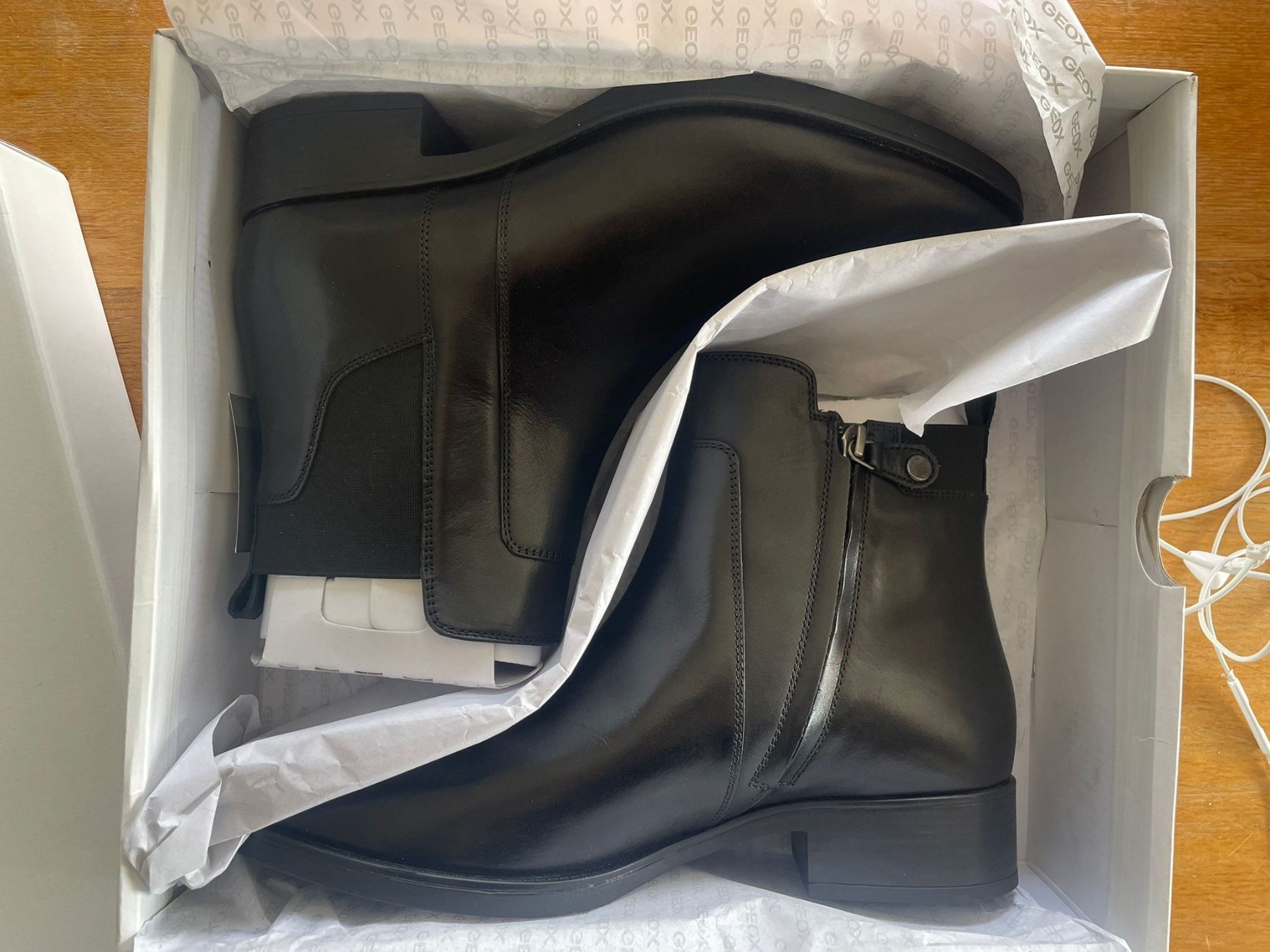 Geox Scarpe da uomo: GEOX Stiefel, Grösse 42 - neu – Nuovo e nell'imballaggio originale da Wetzikon ZH venduto da chris7pat