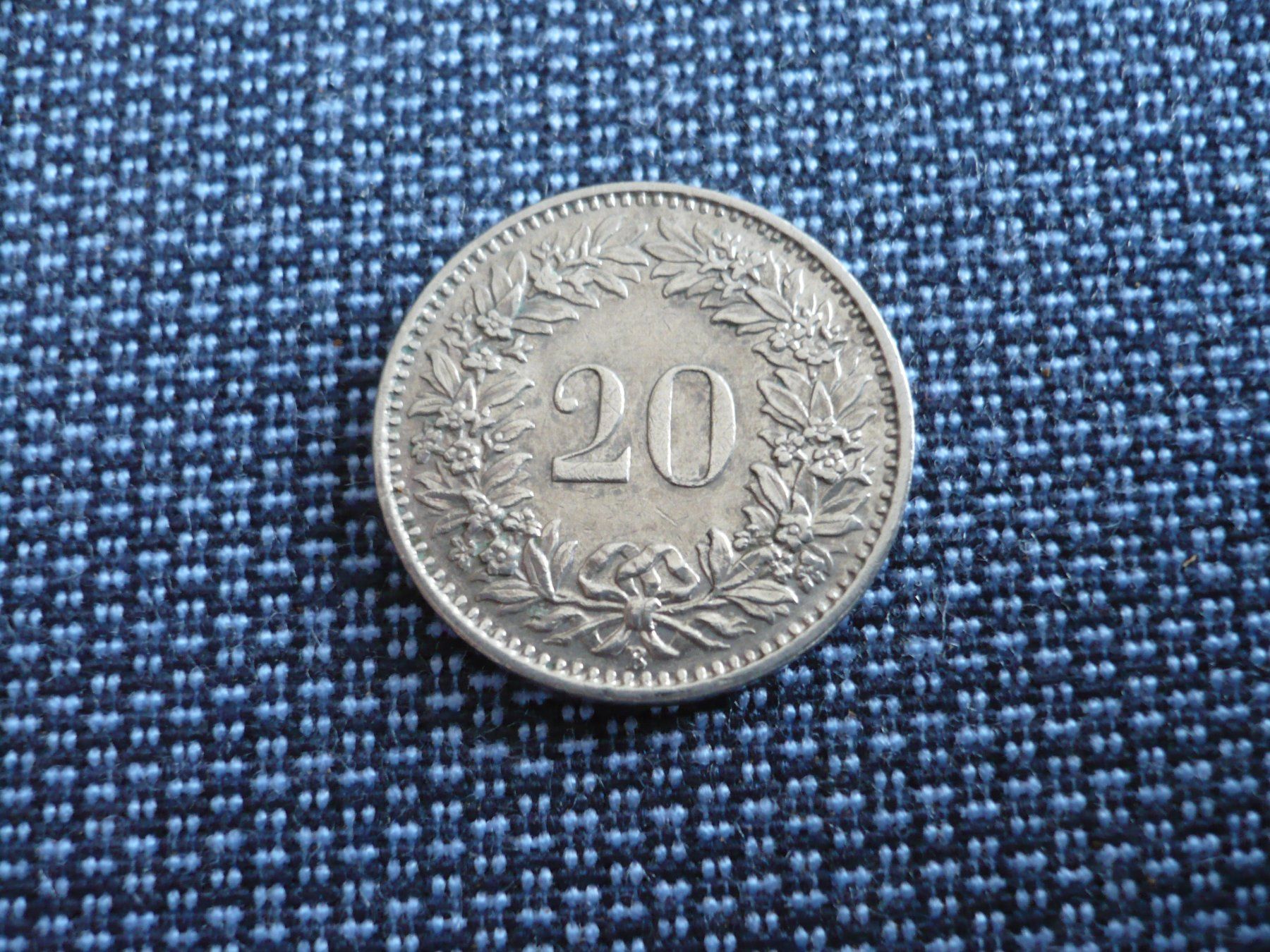 Alle Münzen: 20 Rappen 1967 – Gebraucht aus Winterthur von kormorans 1