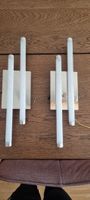 Zwei Wandleuchten LED Metall modern guter Zustand