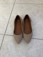Trendige, beige Varese Ballerinas, Gr. 40 Super Zustand!