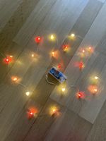 Romantische Lichterkette mit Herzen, Batteriebetrieb! ❤️💡