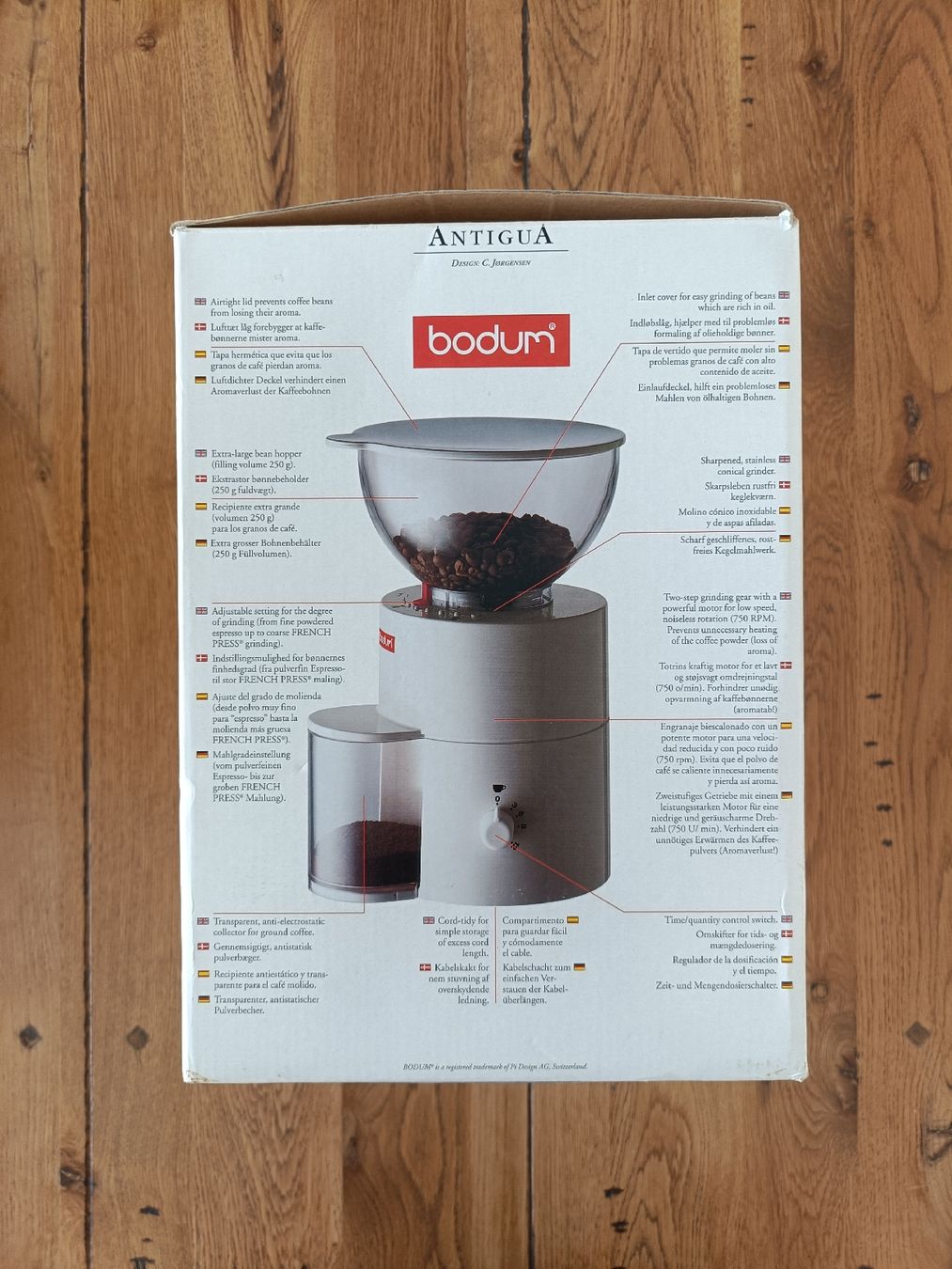 Elettrodomestici da cucina: Kaffeemühle Bodum Antigua  – Usato da Lichtensteig venduto da chr_lz9w 1