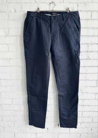 Scotch & Soda Herren Chino „Stuart“ – Dunkelblau (W36/L34)