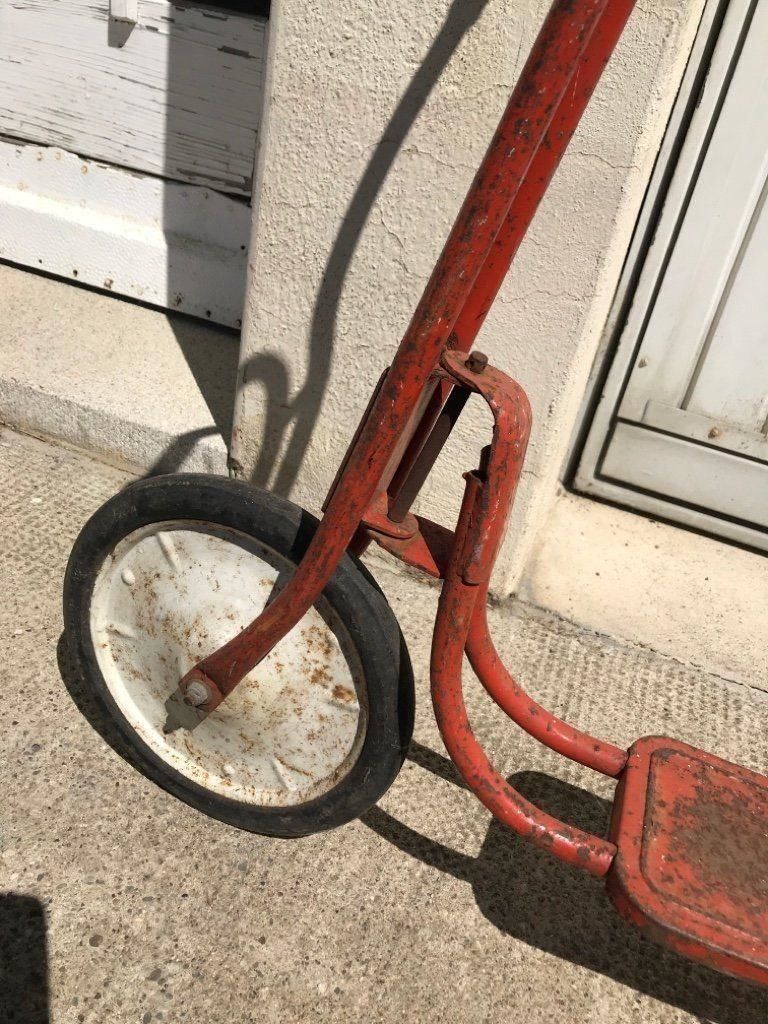 Fahrzeuge für Kinder: Trottinett TRIANG 50er Jahre – Gebraucht aus Neunkirch von autoscooter57 7