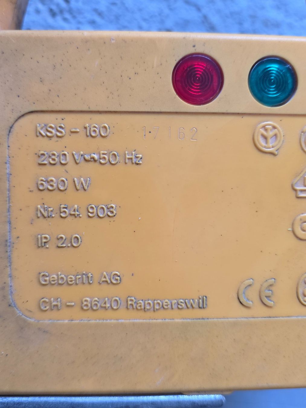 Löten & Schweissen: Geberit Schweissspiegel – Gebraucht aus Balsthal von Sigro0 1
