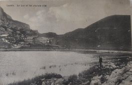 LEYSIN - Le Lac et les chalets d'Aï