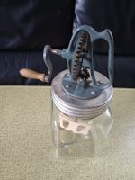 Originale Buttermaschine, Handbetrieb, Vintage, 2 Liter